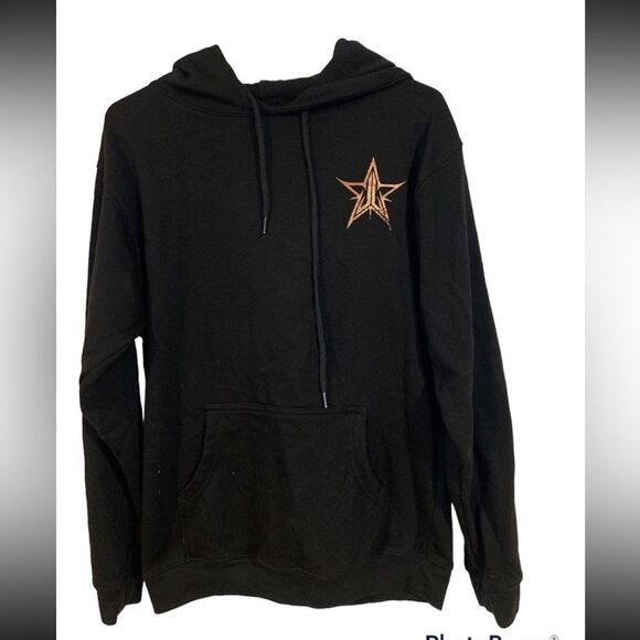 JEFFREE STAR SMALL Black and Orange Limited Edition Halloween Hoodie‎ - Picture 1 of 5